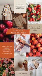 Just One More Chapter Candle 9 OZ In the Wick of Time