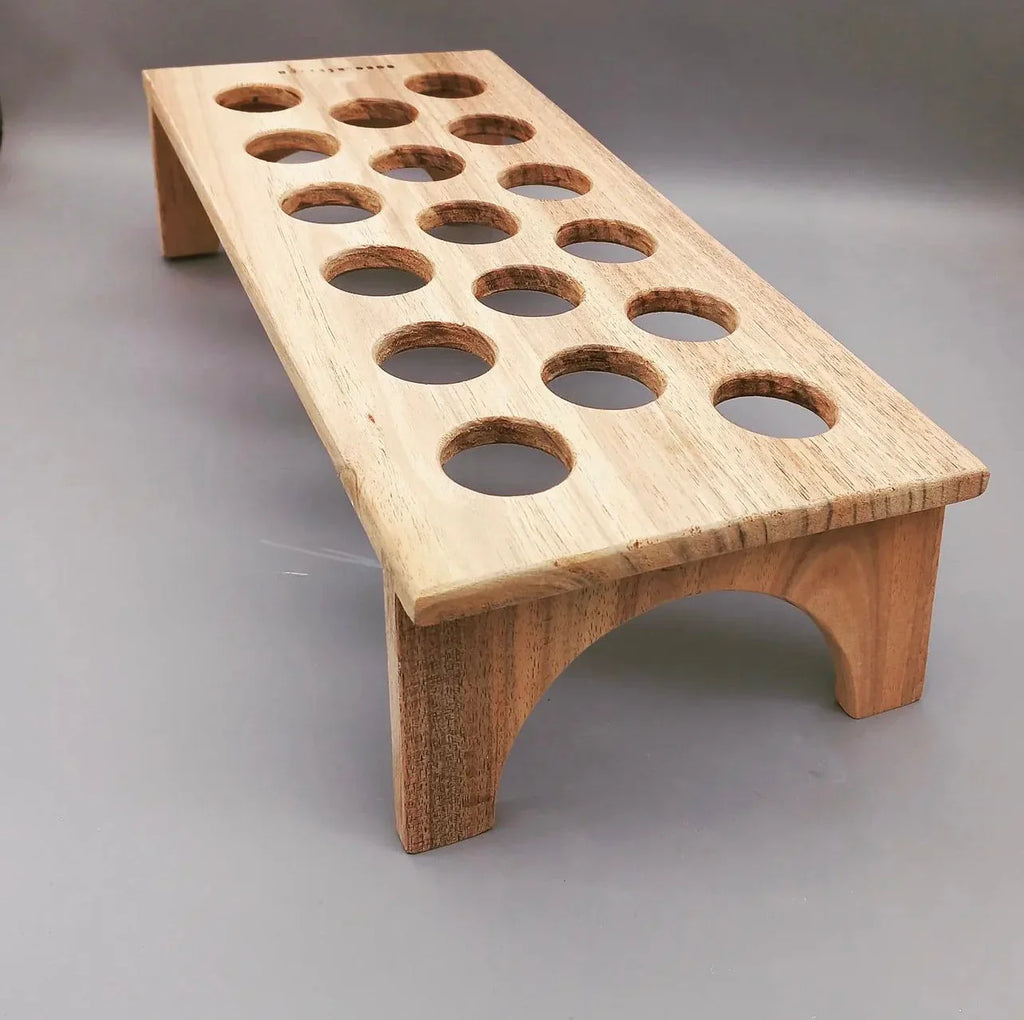 Hand-Carved Wooden Fridge Egg Tray Kanju Interiors