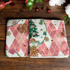 Pink Christmas Hand Towel Gia Roma