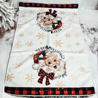 Vintage Santa Hand Towel Gia Roma