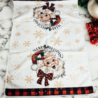 Vintage Santa Hand Towel Gia Roma