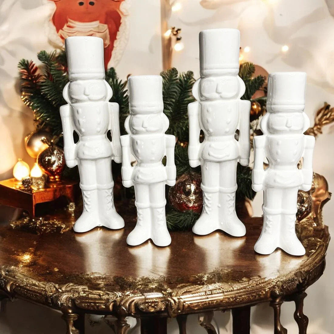 Nutcracker Set White Gia Roma