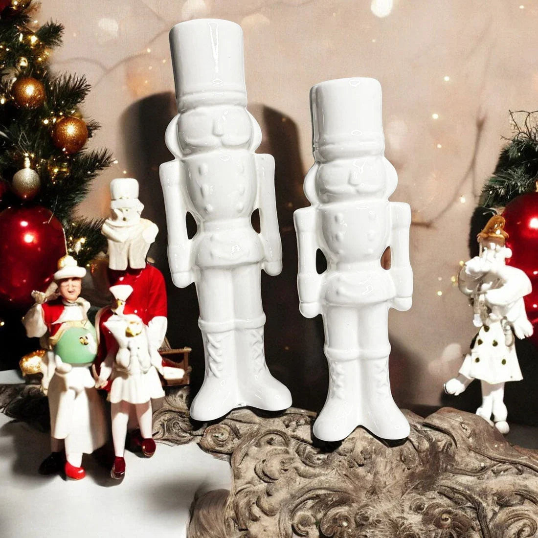 Nutcracker Set White Gia Roma