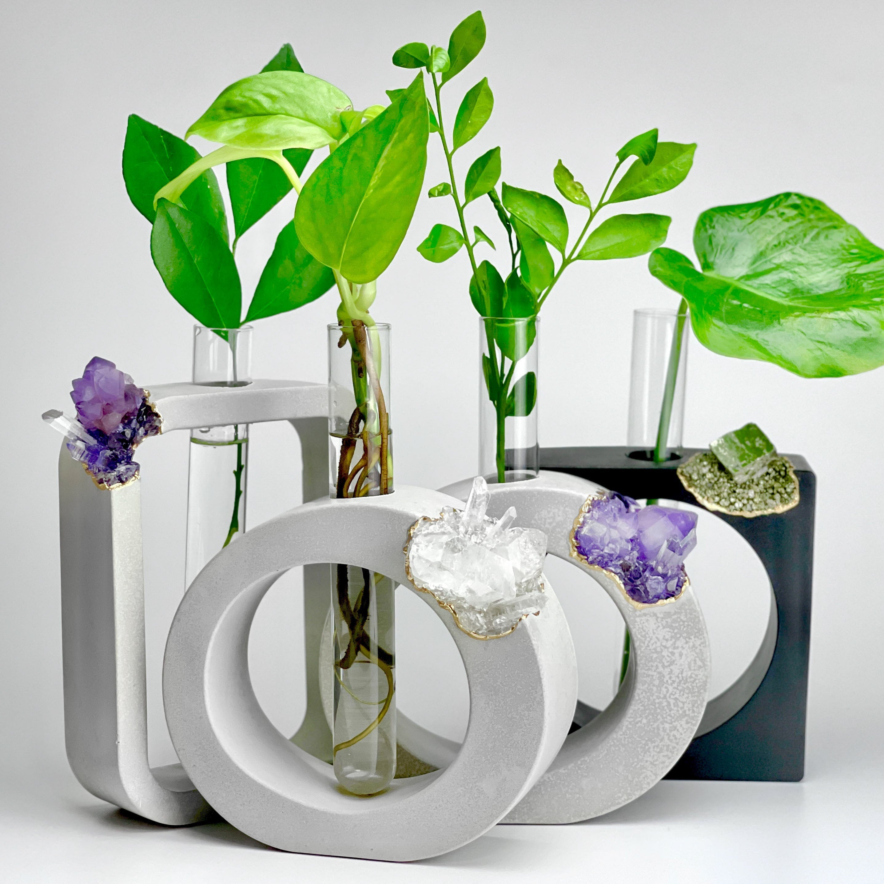 CLEAR QUARTZ PROPAGATION STATION AURA 8 HOME