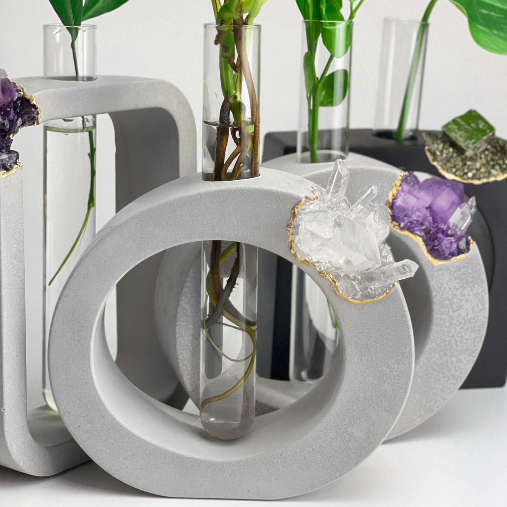 CLEAR QUARTZ PROPAGATION STATION AURA 8 HOME