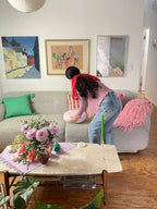 Antigua Pillow - Kelly Green Archive New York