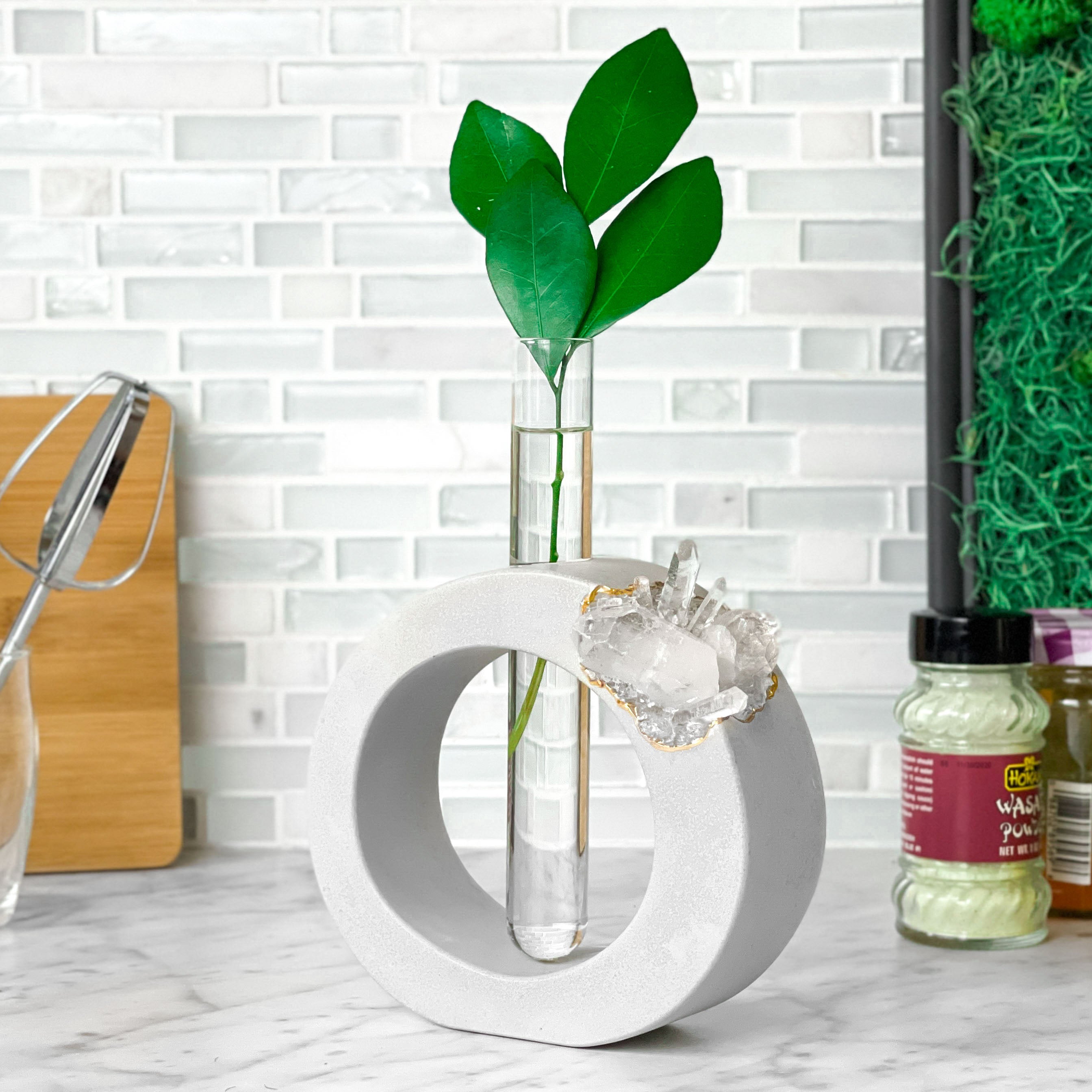 CLEAR QUARTZ PROPAGATION STATION AURA 8 HOME
