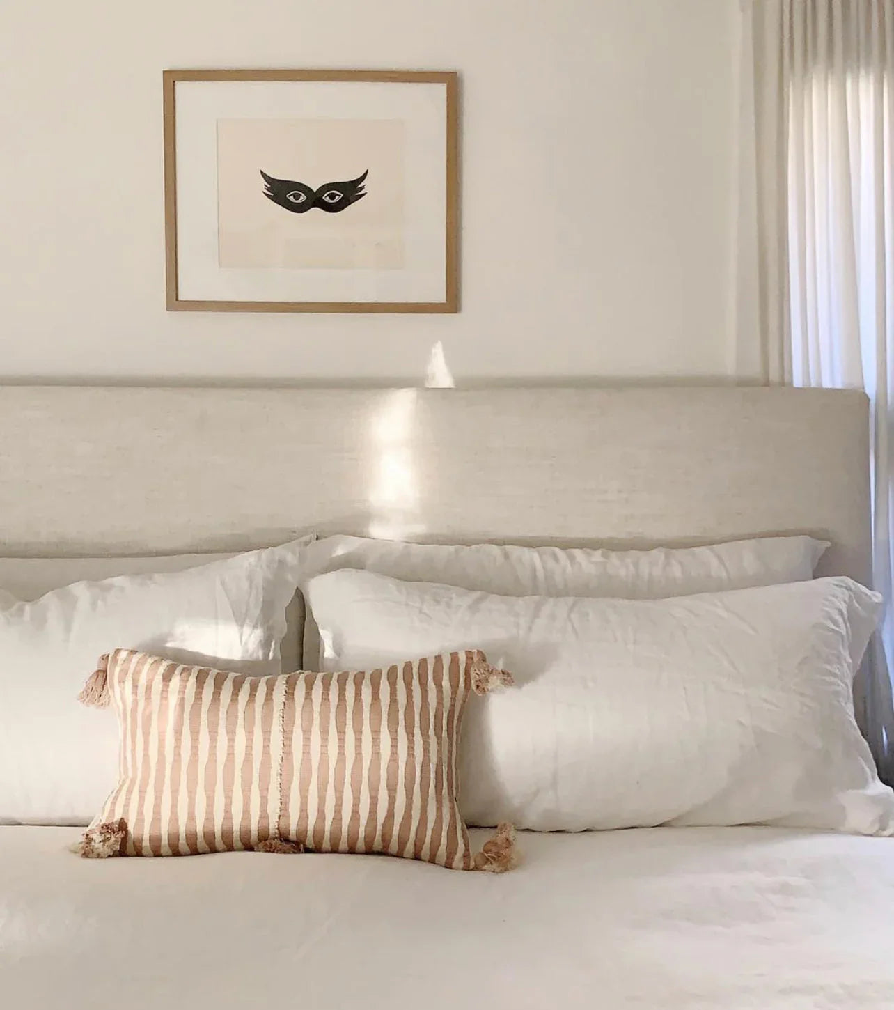 Antigua Pillow - Tan Archive New York