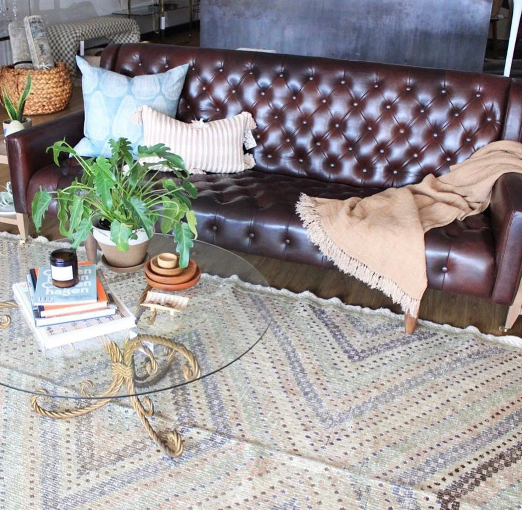 Antigua Pillow - Tan Archive New York