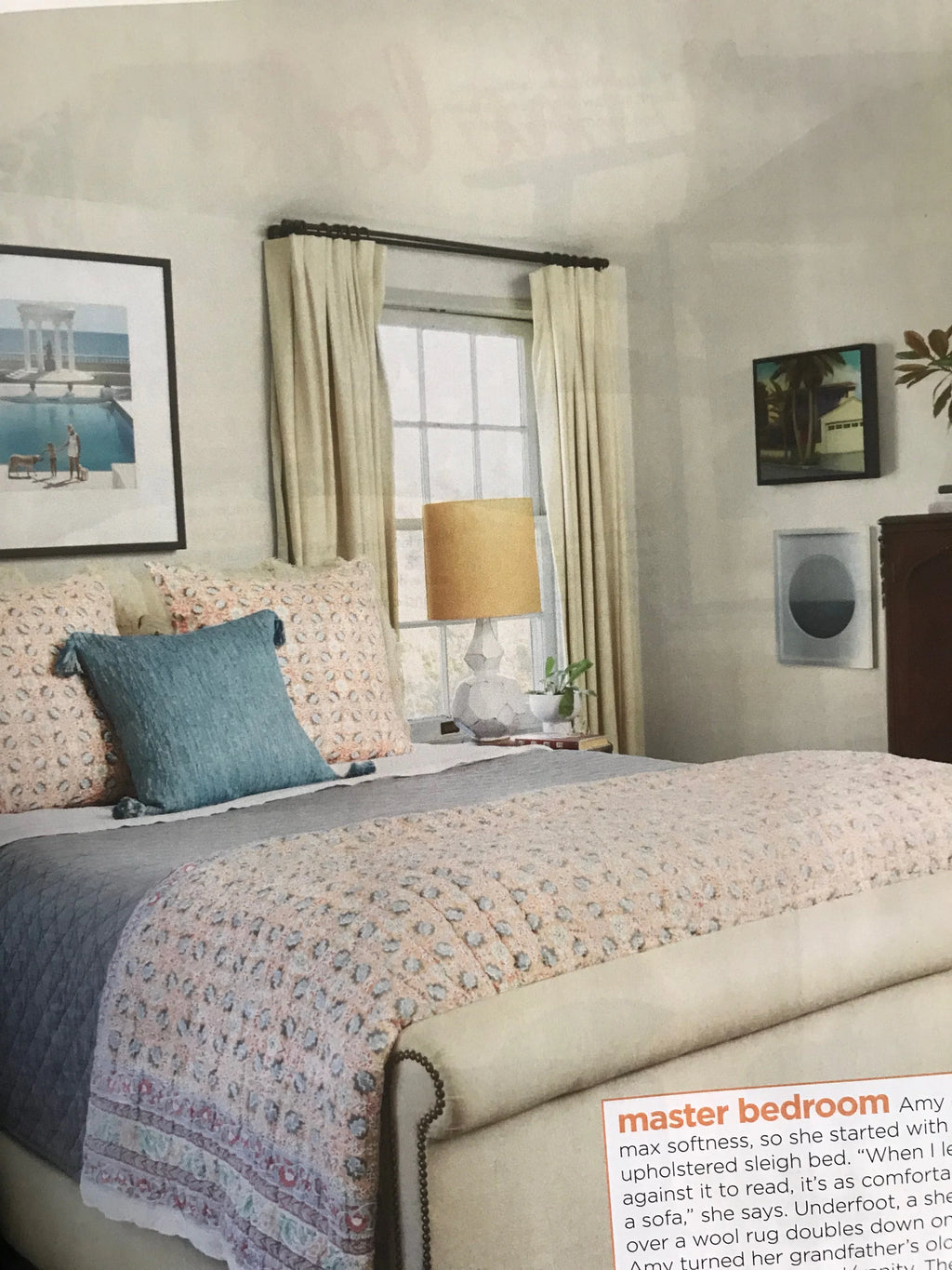 Antigua Pillow- Ocean Tie Dye Archive New York