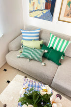 Antigua Pillow - Emerald Green Archive New York