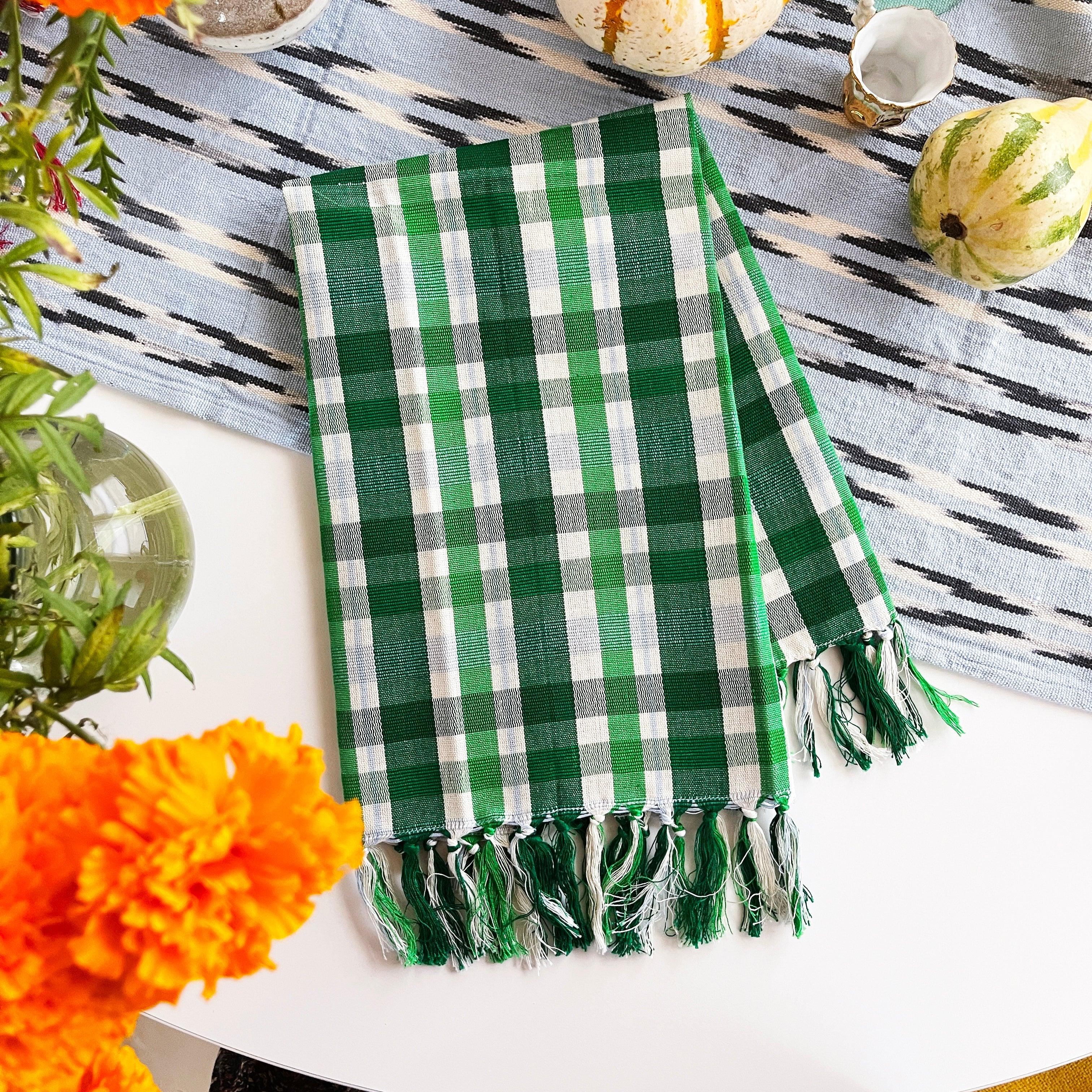 Josefina Plaid Kitchen Towel Archive New York