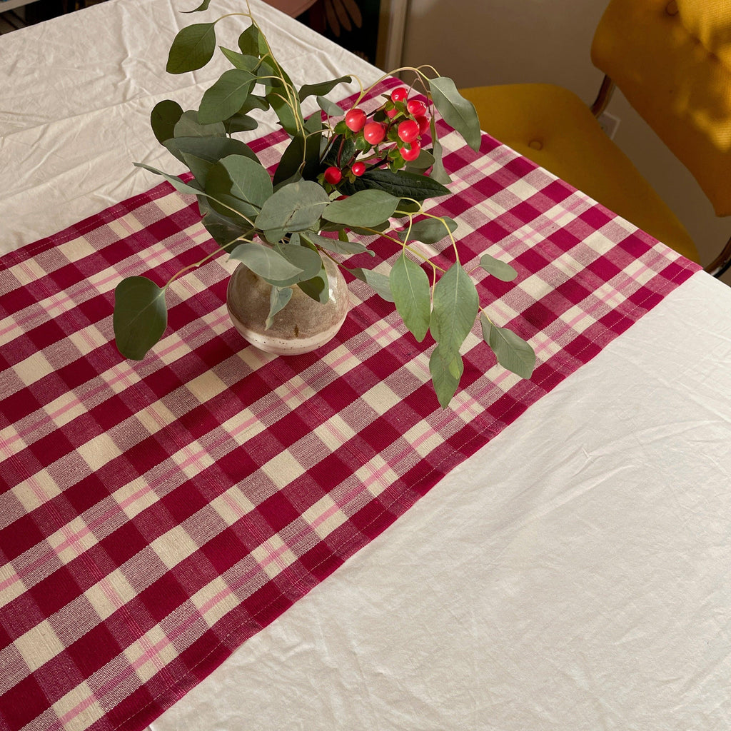 Abigail Plaid Runner Archive New York