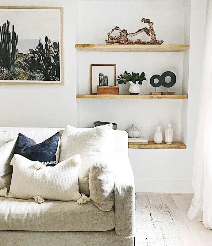 Antigua Pillow - Natural White Archive New York