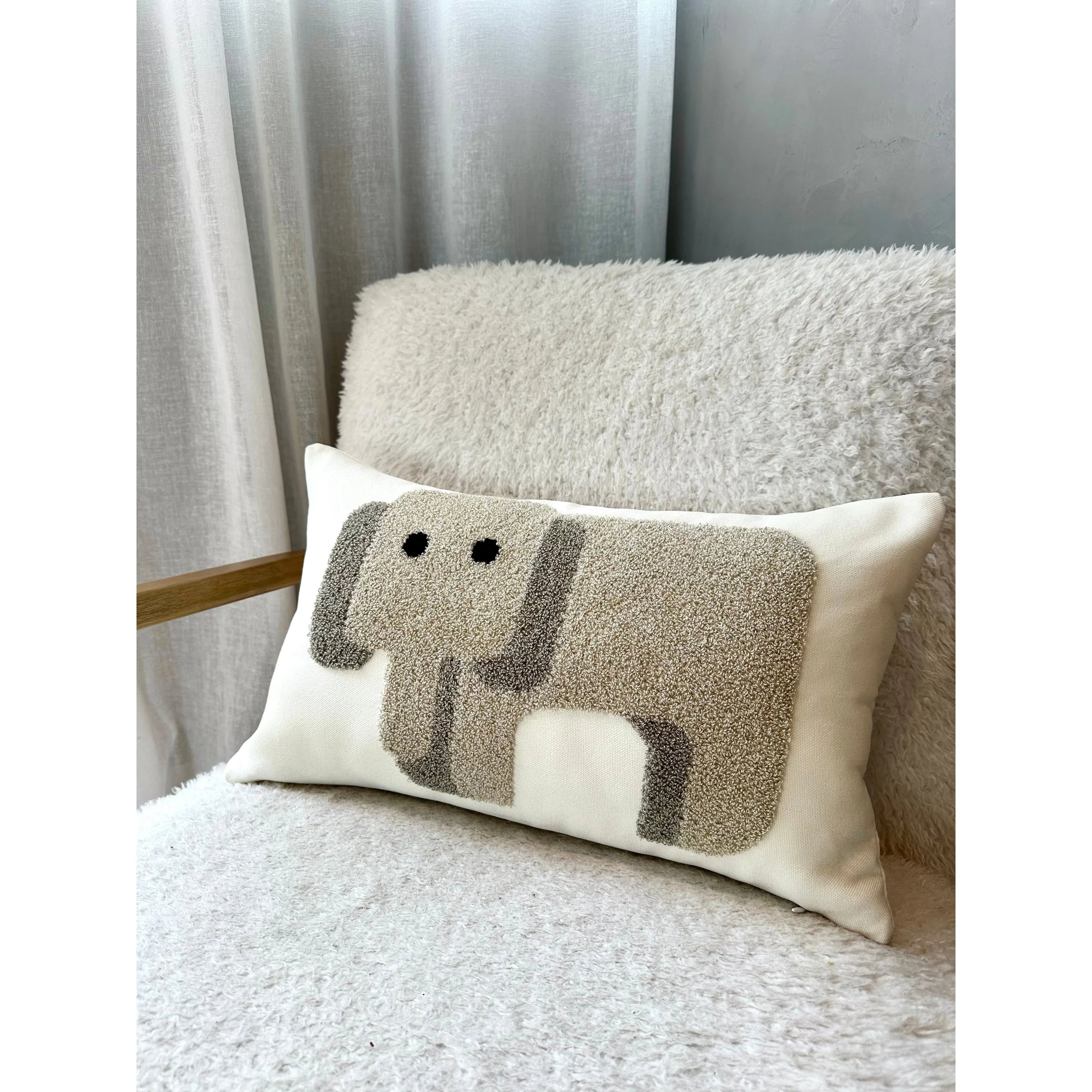 Babar Lumbar Pillow Cover Busa Designs