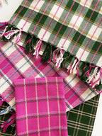 San Andres Gingham Pink & White Kitchen Towel Archive New York
