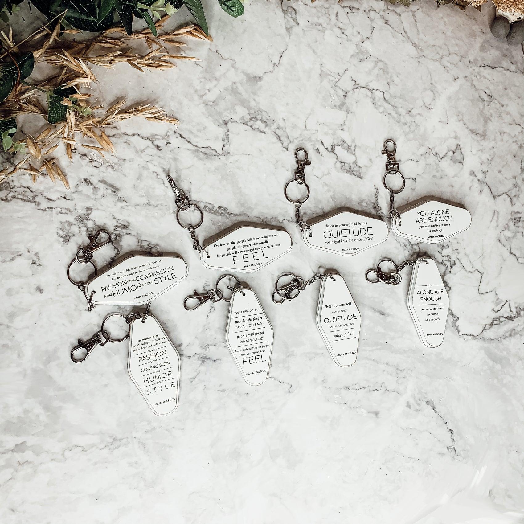 Inspirational Keychains Gia Roma