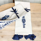 Nutcracker Tea Towel Blue Gia Roma