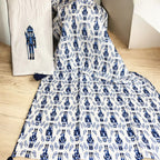 Nutcracker Tea Towel Blue Gia Roma