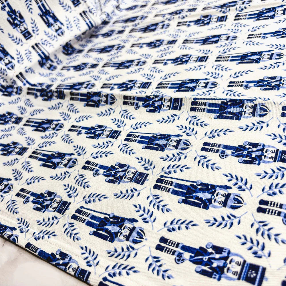 Nutcracker Tea Towel Blue Gia Roma