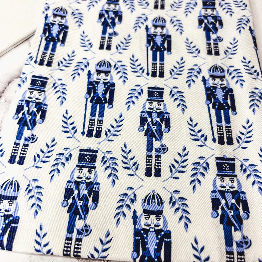 Nutcracker Tea Towel Blue Gia Roma