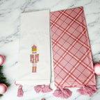 Nutcracker Tea Towel Pink Gia Roma