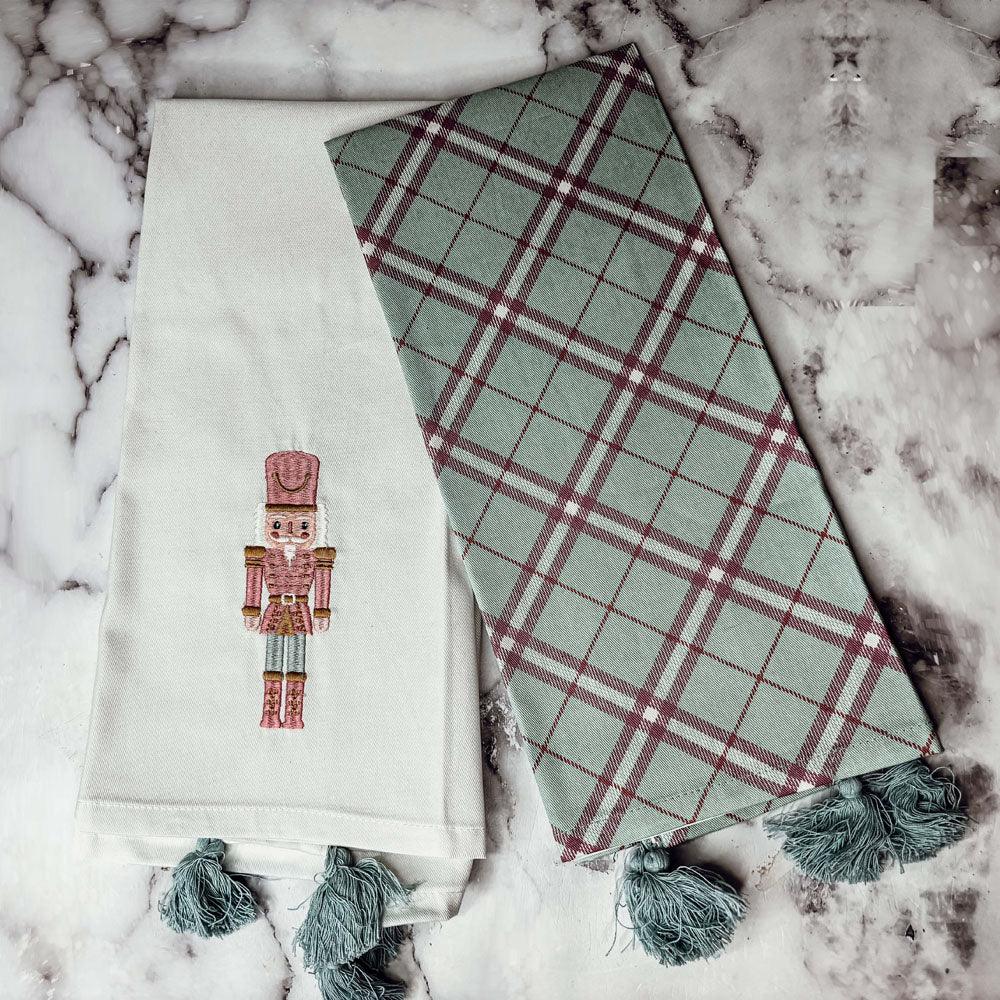 Nutcracker Tea Towel Pink Gia Roma