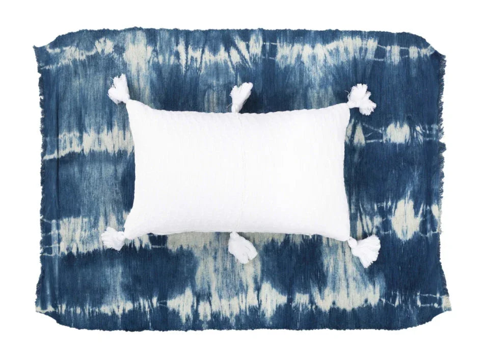 Antigua Pillow - Bright White Archive New York