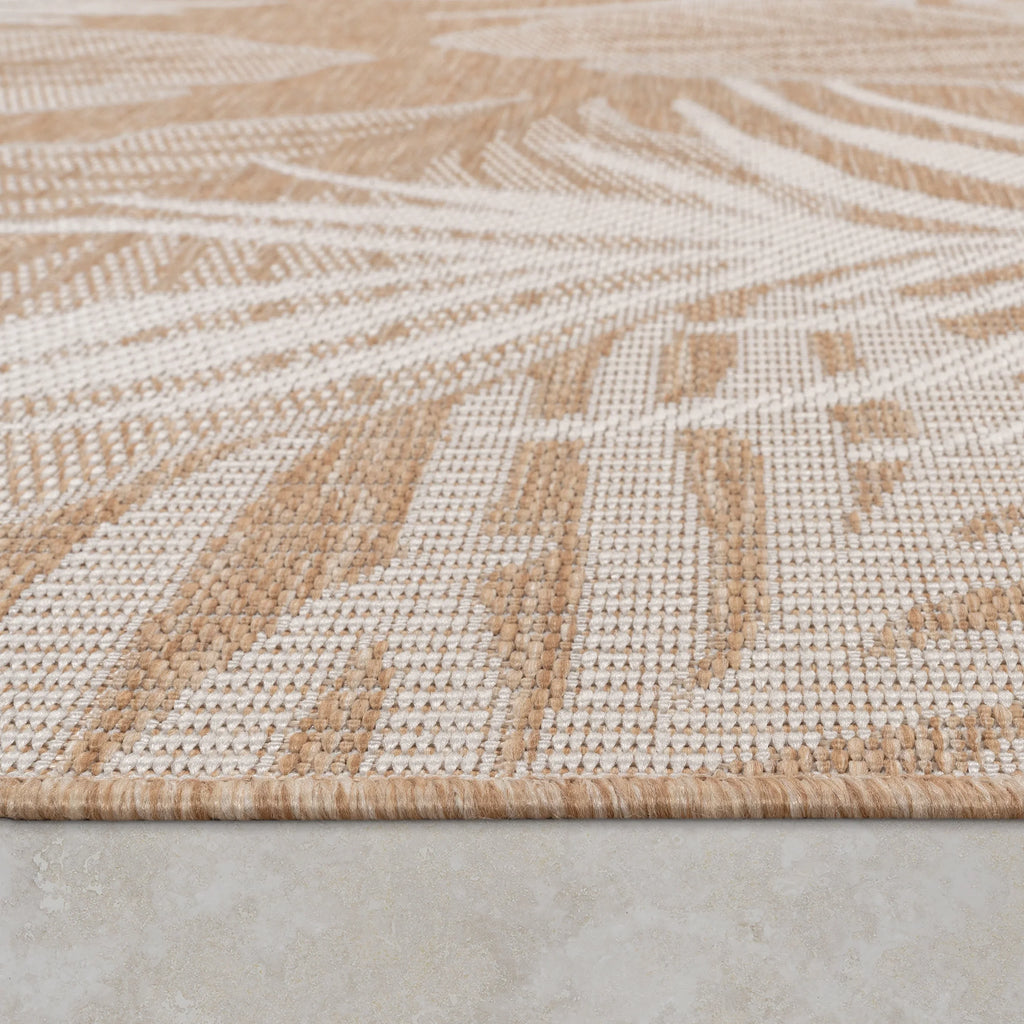 Indoor & Outdoor Rug Captera with Leaves Design RugYourHome