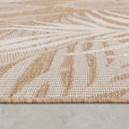Indoor & Outdoor Rug Captera with Leaves Design RugYourHome