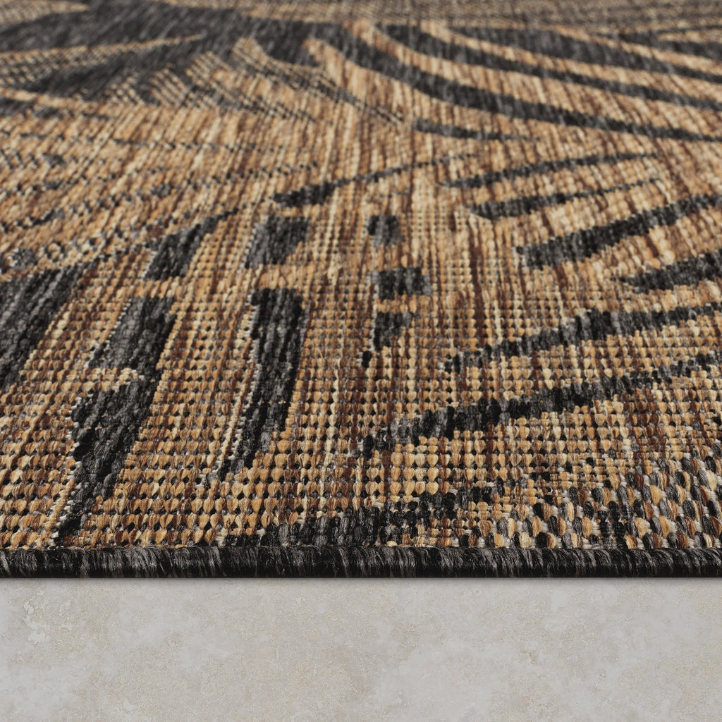 Indoor & Outdoor Rug Captera with Leaves Design RugYourHome
