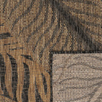 Indoor & Outdoor Rug Captera with Leaves Design RugYourHome