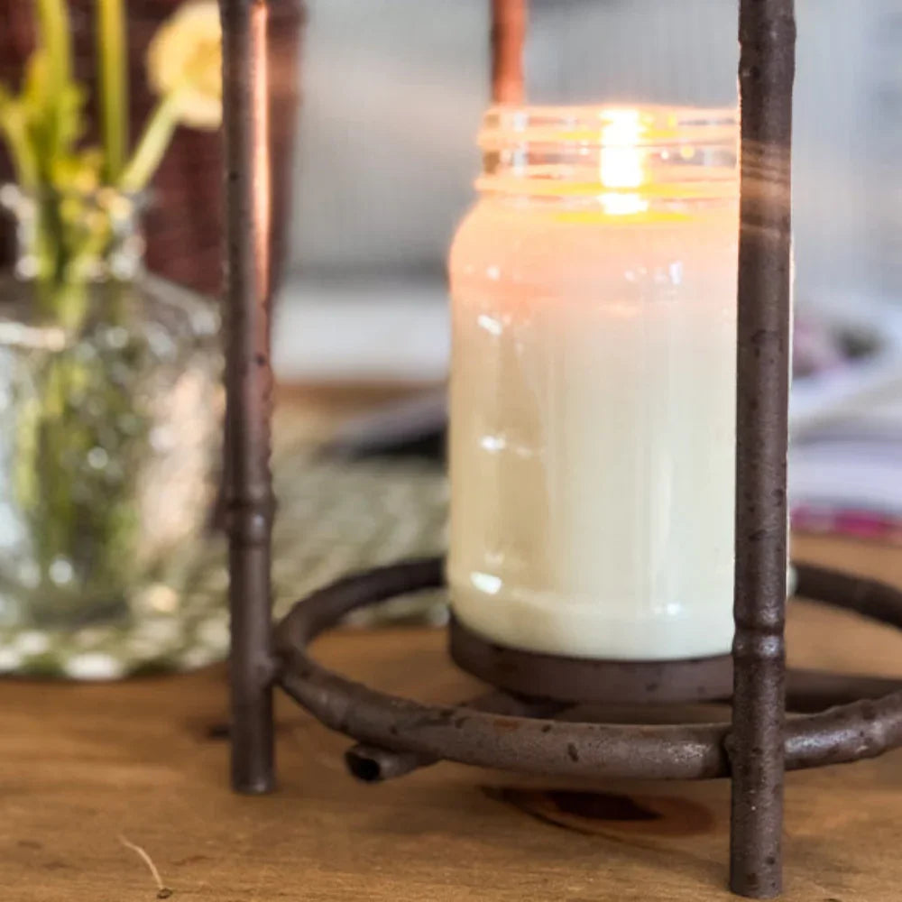 Vintage Inspired Open Cage Candle Lanterns, Set of Two Decor Steals