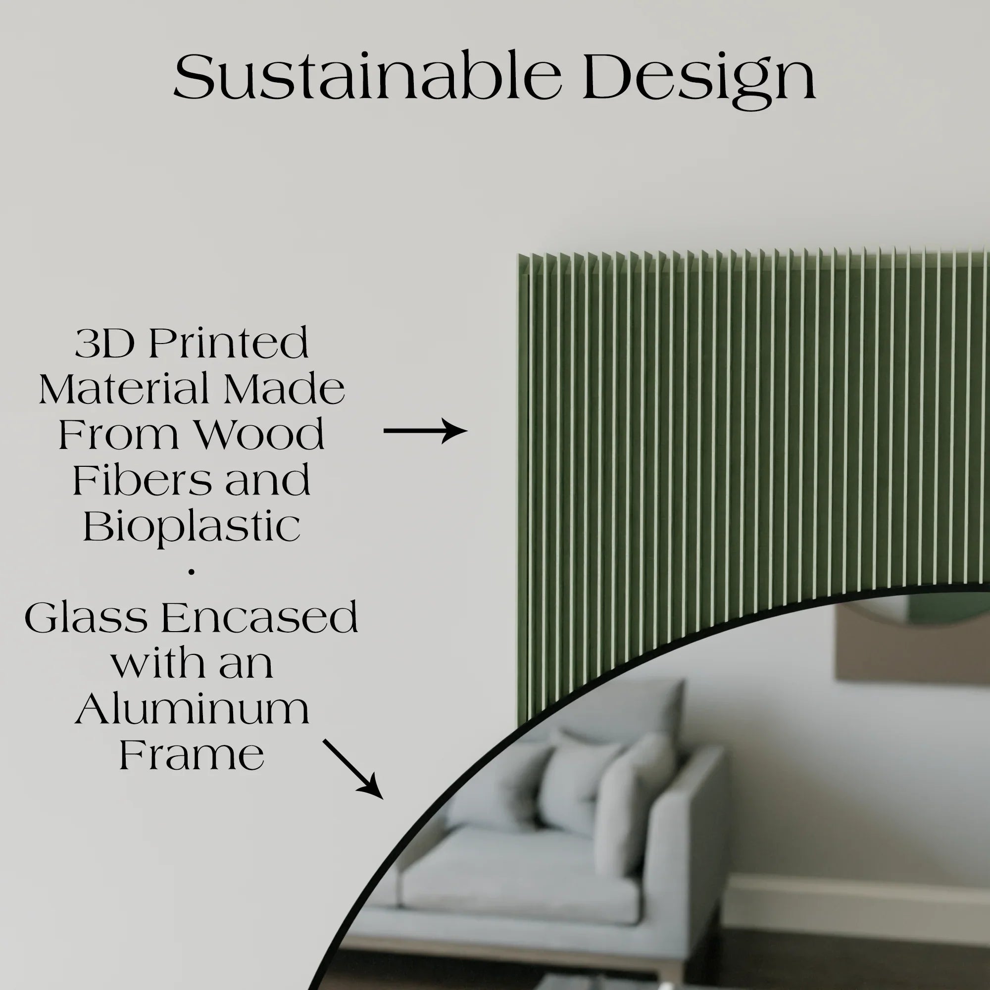 SOL Mirror Modernized Pottery