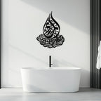 Islamic Calligraphy Metal Wall Art - Elegant Arabic Script Decor - KAF062 Peony Atelier