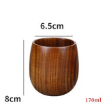 Vintage Wood Cups - House Of Avana