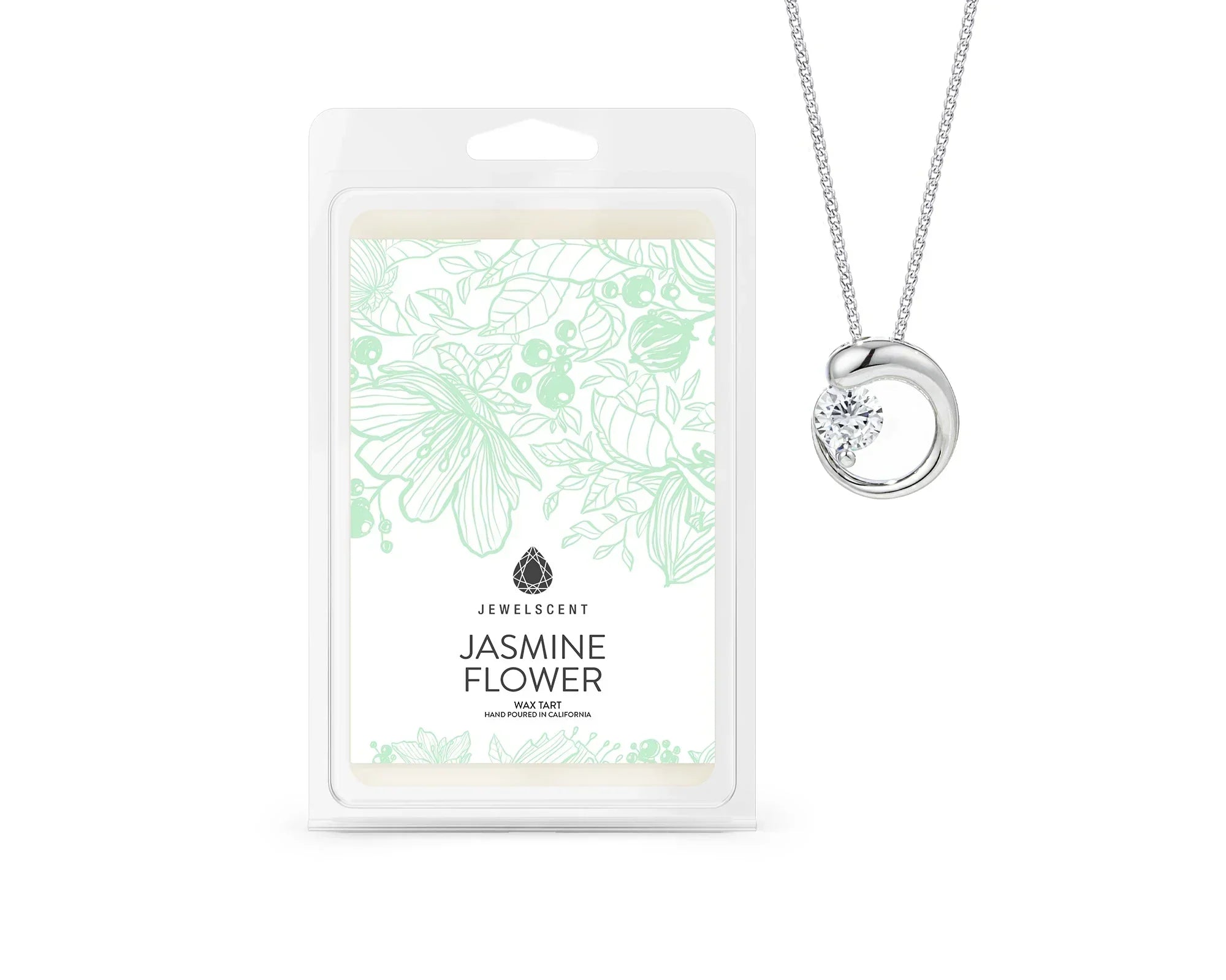 Jasmine Flower Jewelry Wax Tart JewelScent