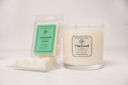 Jasmine "i Am Loved" Affirmation Candle - 17.5 Oz, back view - House Of Avana