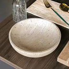 Jewelry Tray - Decorative Stone Table, front view - House Of Avana