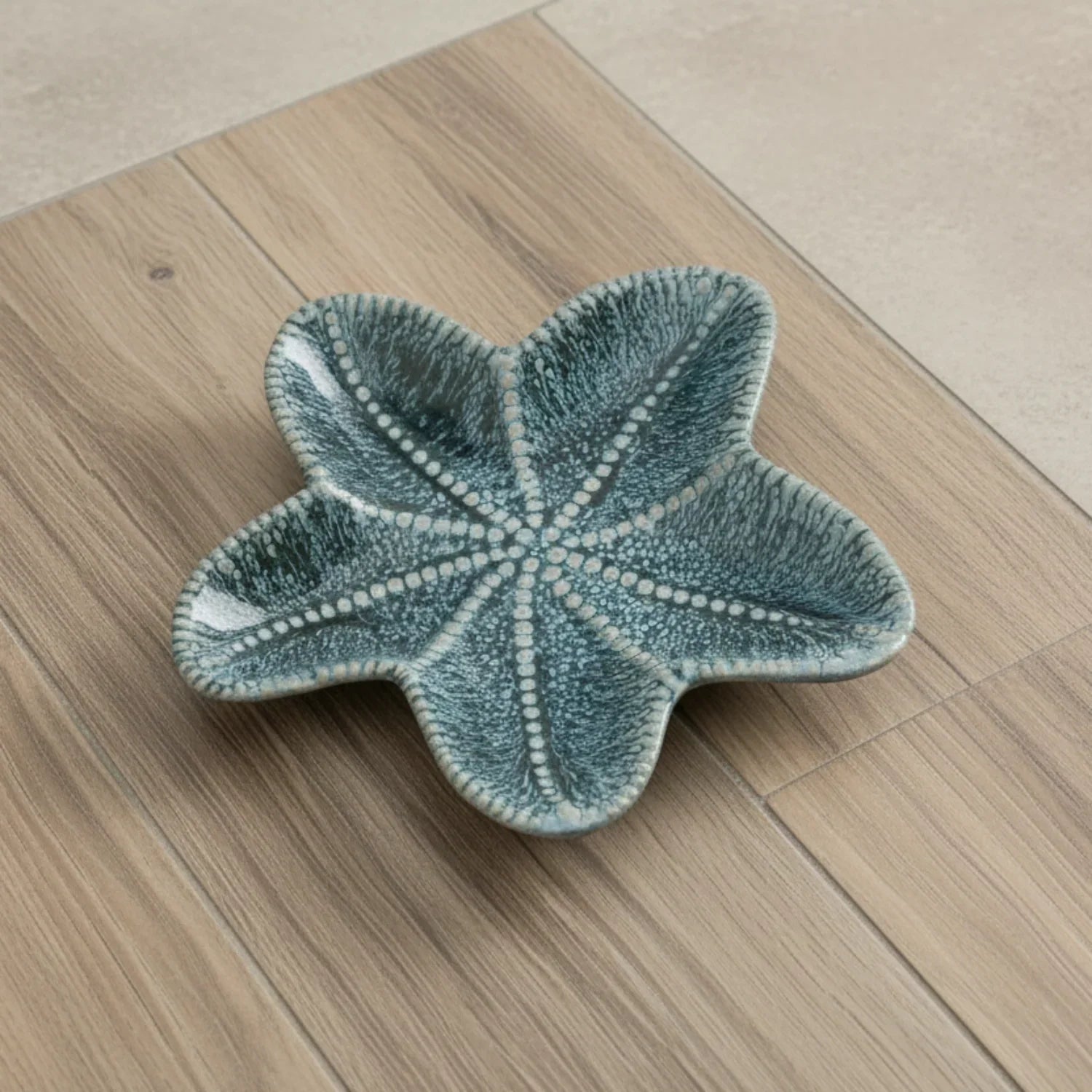 Jewelry Tray - Dual-Color Ceramic Starfish