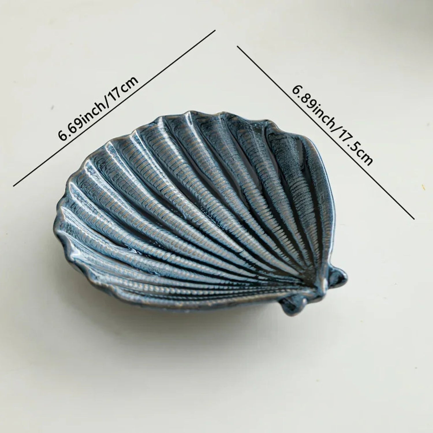 Jewelry Tray - Dual-Color Ceramic Starfish