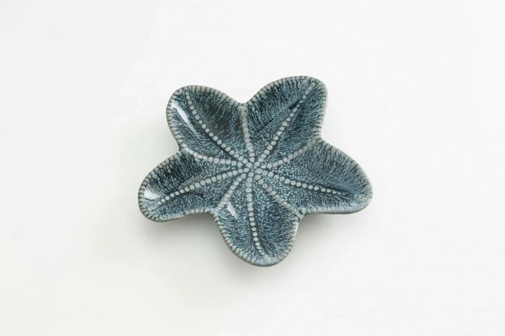 Jewelry Tray - Dual-Color Ceramic Starfish