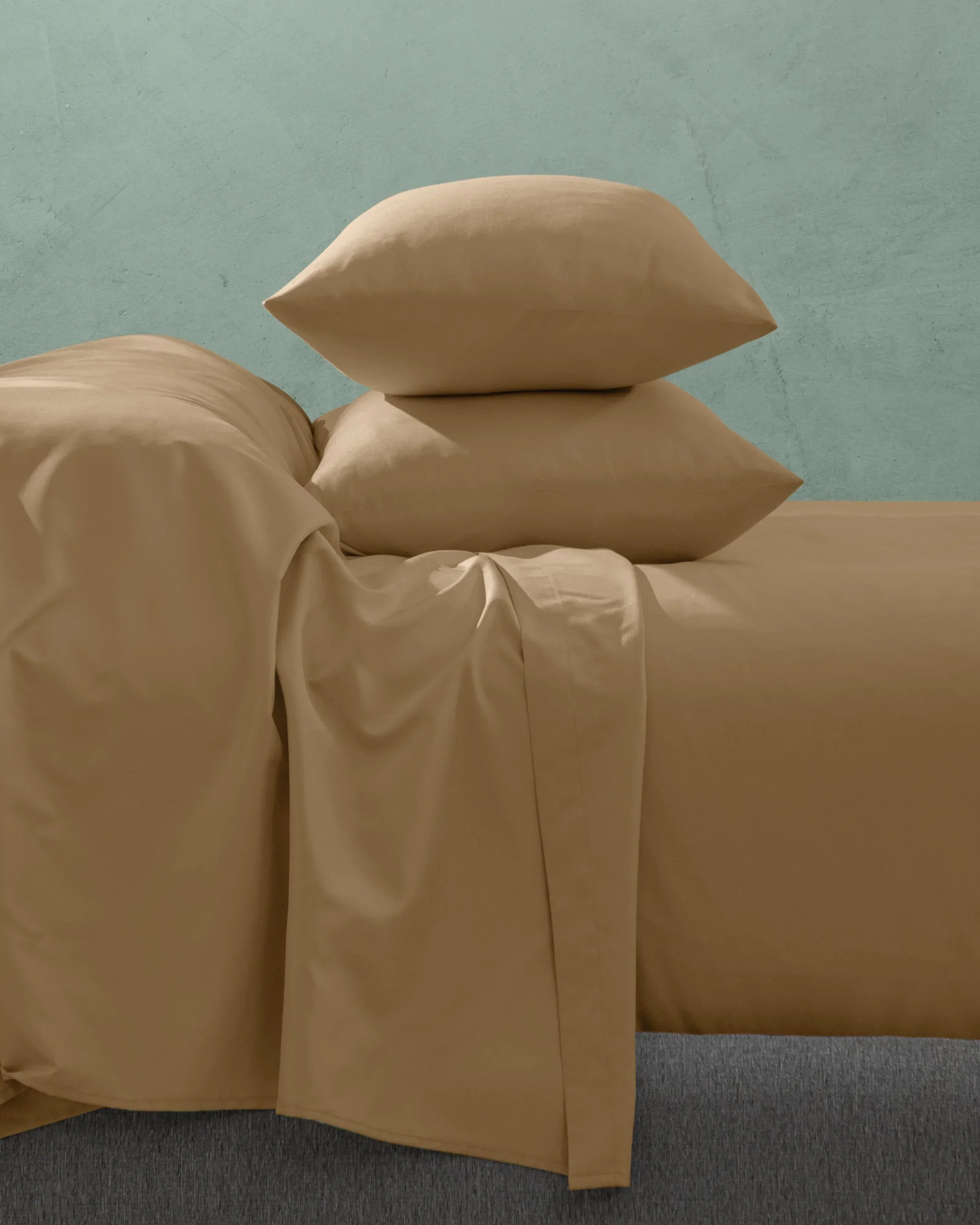 Juego de Sábanas Royal Cotton Khaki Intima USA