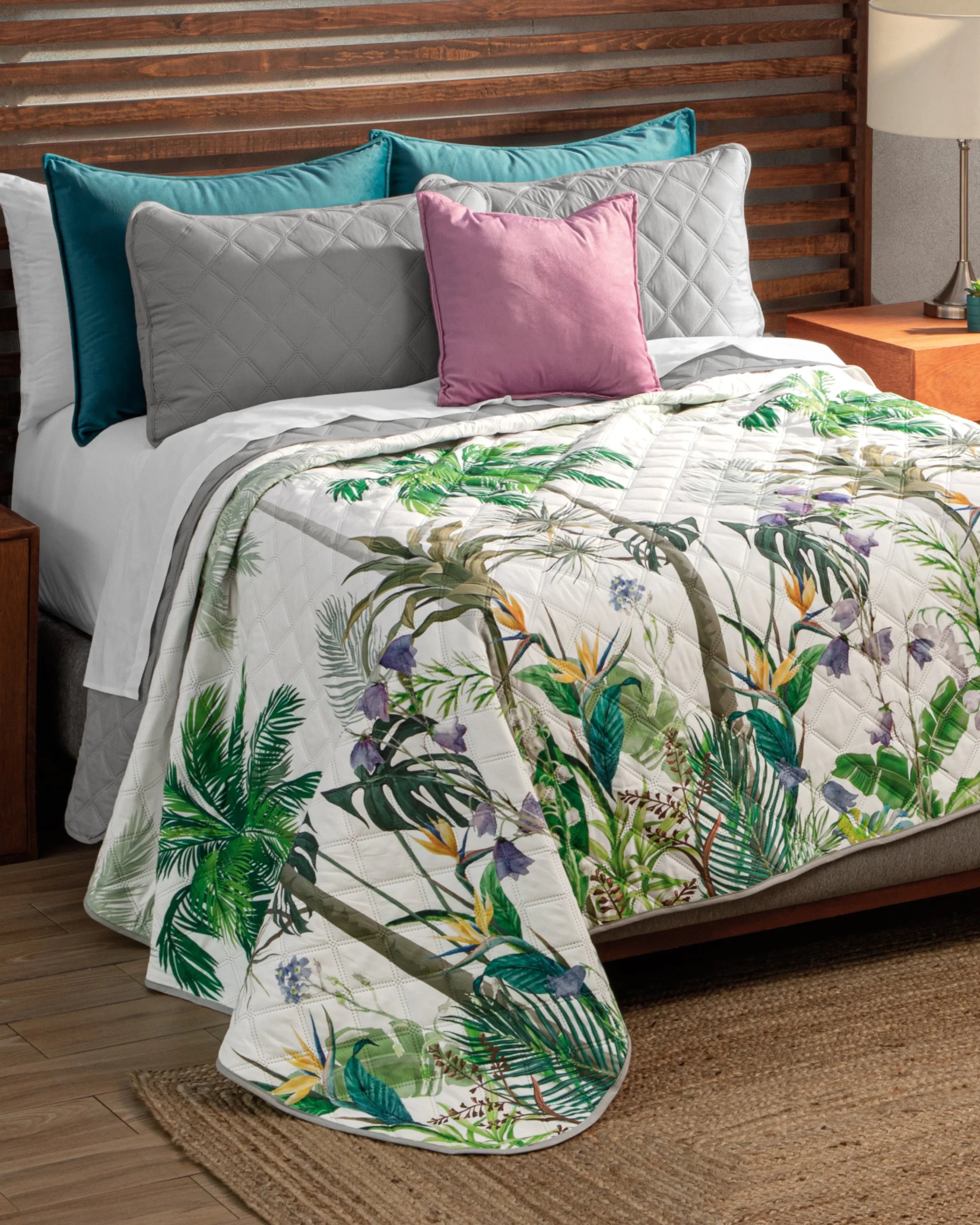 Juego de Edredón Ultra Suave Tropical Intima USA