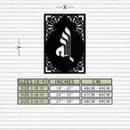 Allah Metal Wall Art – Elegant Islamic Calligraphy Design - KAF235 Peony Atelier