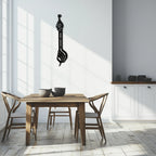 Allahu Akbar Metal Wall Art – Elegant Islamic Calligraphy Design - KAF242 Peony Atelier