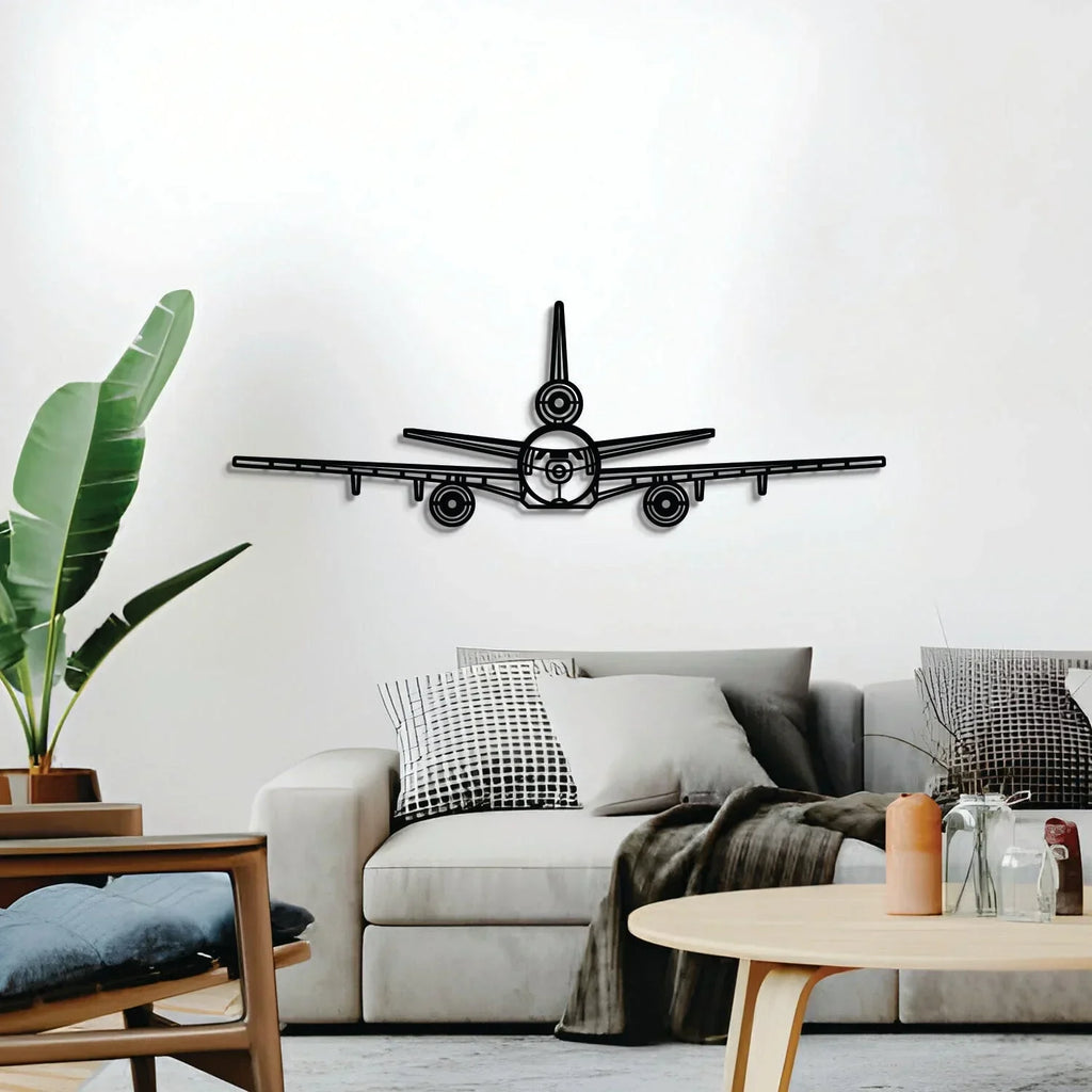 Kc-10 Extender Front Metal Aircraft Wall Art - Ncp0574, detail shot - House Of Avana