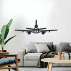 Kc-10 Extender Front Metal Aircraft Wall Art - Ncp0574, detail shot - House Of Avana