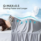 Kasentex Cooling Breathable Blanket - Silky Soft Lightweight Blanket for Hot Sleepers