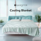 Kasentex Cooling Breathable Blanket - Silky Soft Lightweight Blanket for Hot Sleepers